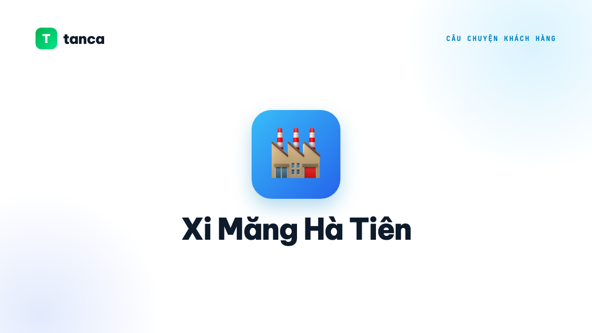 Xi Măng Hà Tiên × Tanca
